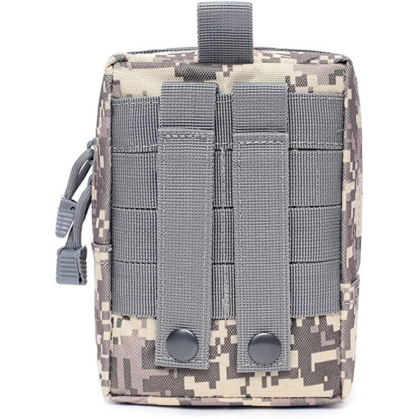 Підсумок Mini-IFAK піксель сірий (11x15x6) на MOLLE, Нейлон 600D, з термоізоляцією EPE